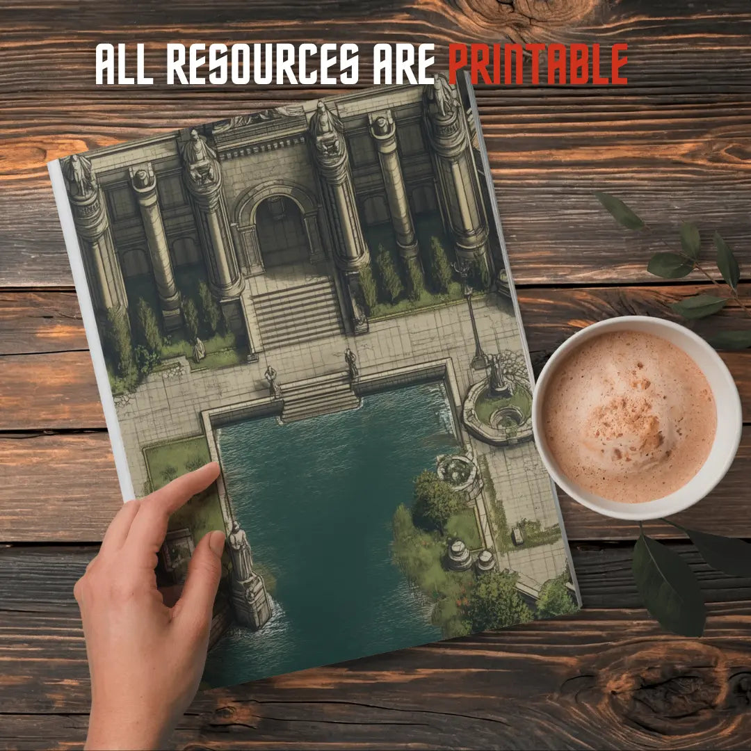 RPG Master Resources Bundle — 15,000+ VTT-Ready Assets for Game Masters